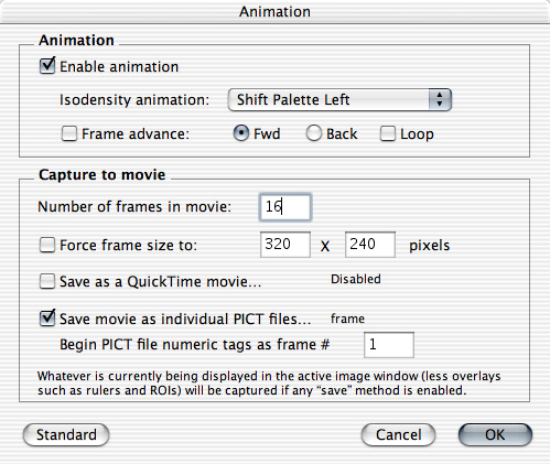 navigation dialog