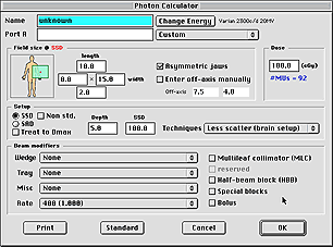 Photon calculator