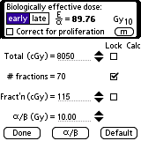 Hyperfractionation