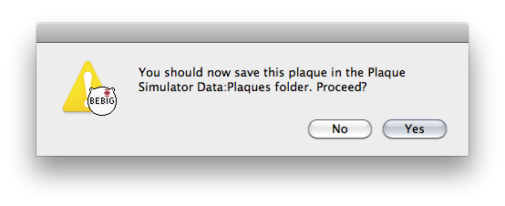 CIA245SavePlaqueAlert