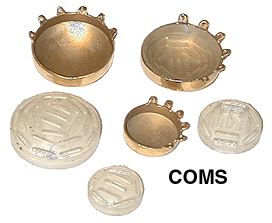 COMS plaques