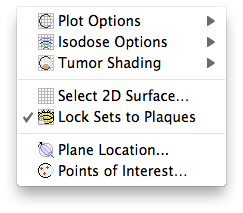 Plot Menu