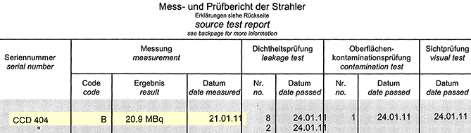 CCD404CertificateTestReport