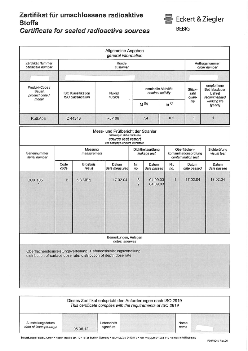CCX105Certificate