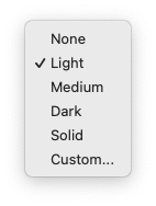DiagramTumorShadingMenu